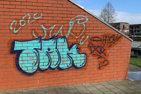 Graffiti verwijdering