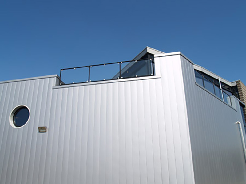 Reiniging gevelbeplating ASV Veghel