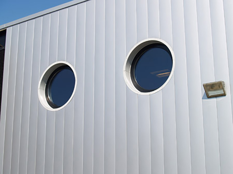 Reiniging gevelbeplating ASV Veghel